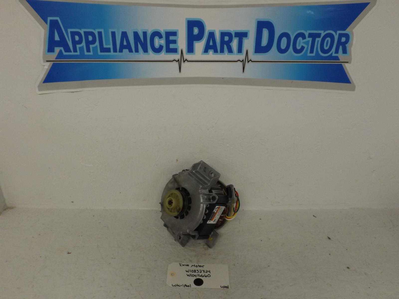 Whirlpool Washer W10832724 W10416660 Drive Motor Used Whirlpool Washer W10832724 W10416660 Drive Motor Used